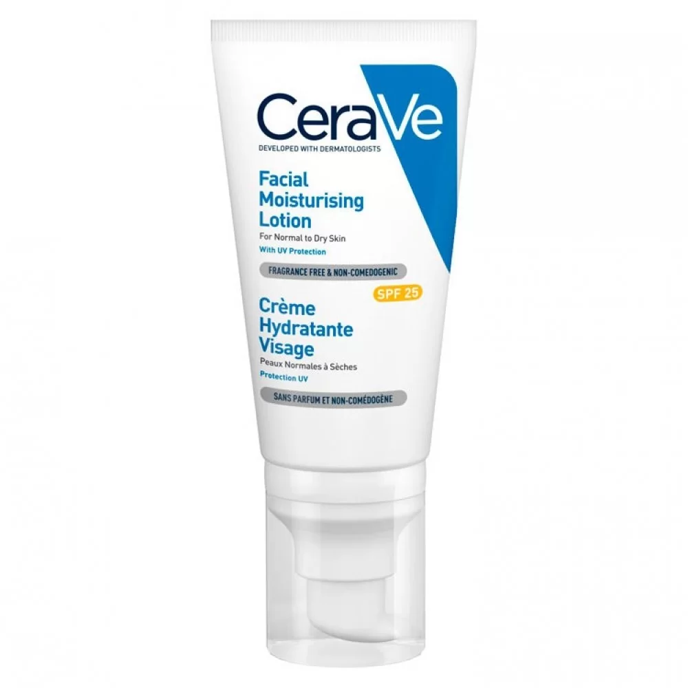 Cerave Am Facial Moisturising Lotion Spf 25 52 Ml | Best Price in Pakistan original skincare product Pakistan مرکزی تصویر