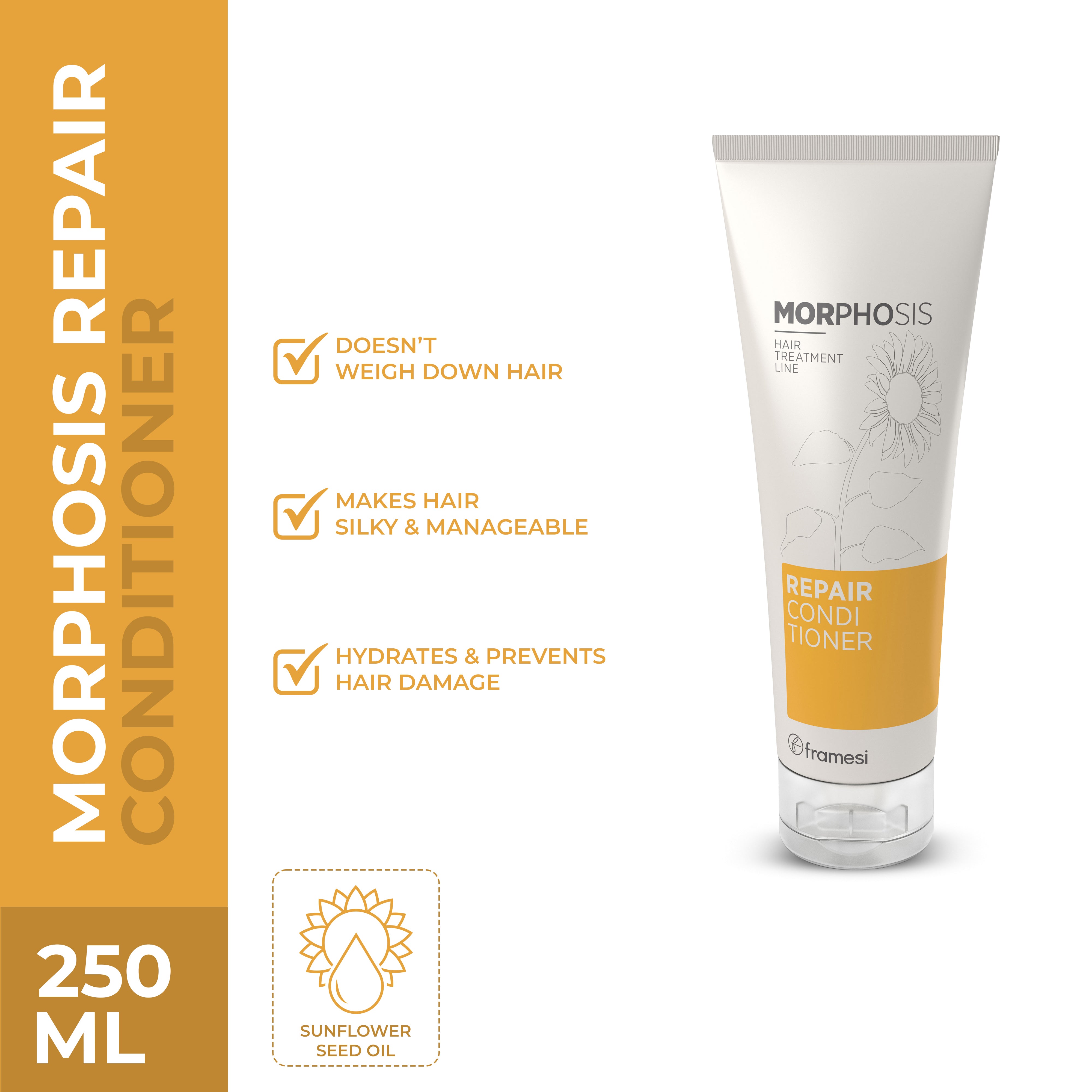 Framesi | Morphosis Repair Conditioner 250 ml | Best Price in Pakistan original skincare product Pakistan مرکزی تصویر