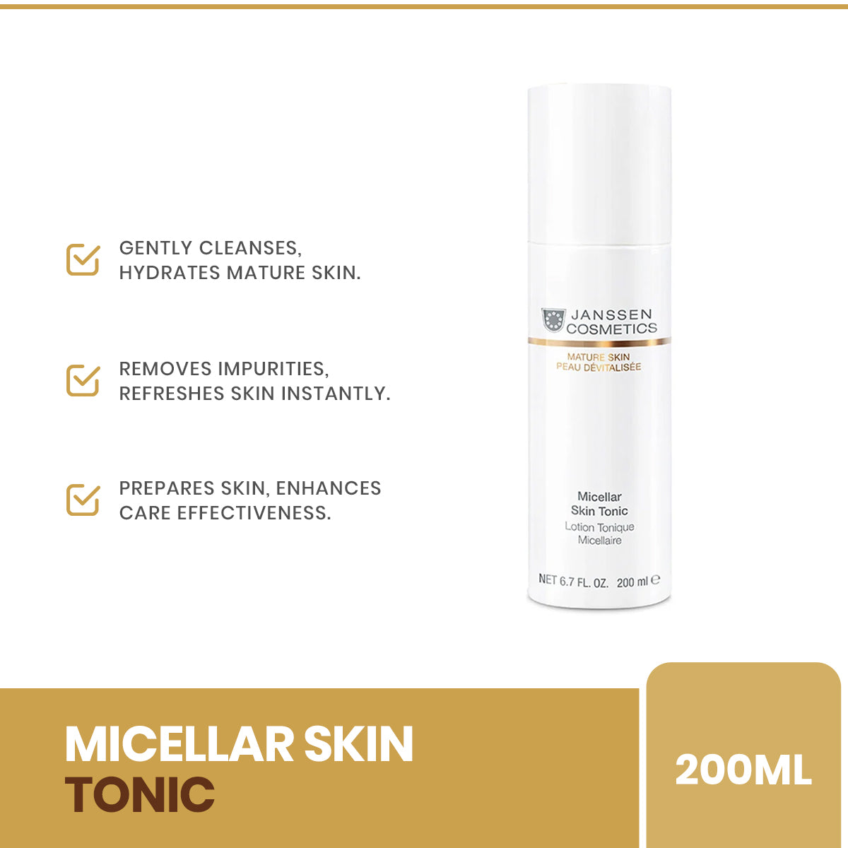 Janssen | Micellar skin tonic 200ml | Best Price in Pakistan original skincare product Pakistan