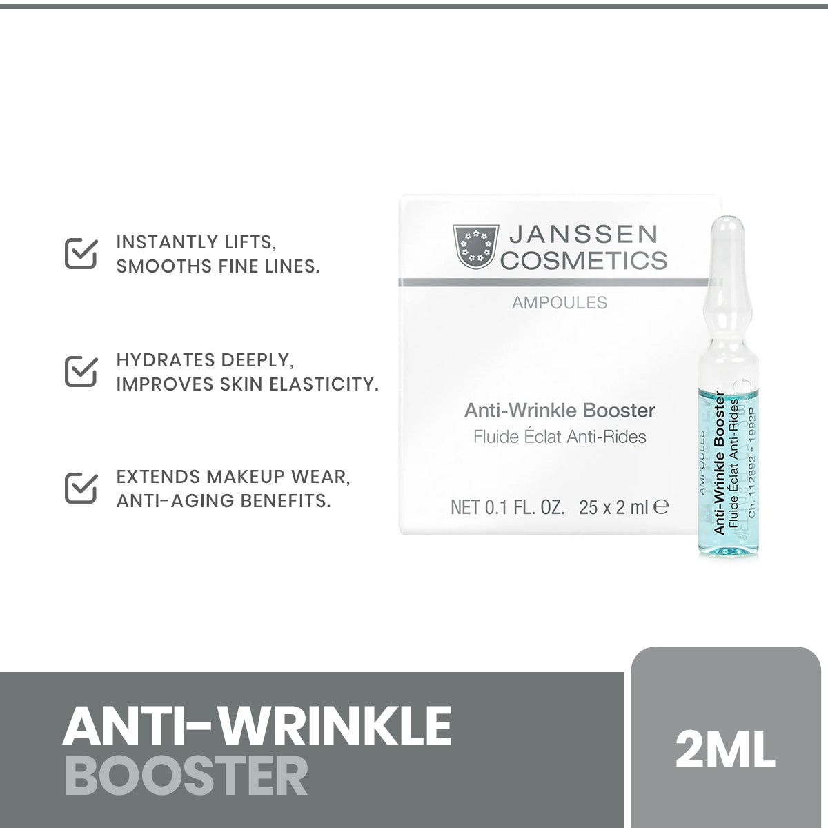 Janssen | Anti wrinkle booster 2ML | Best Price in Pakistan original skincare product Pakistan Main image