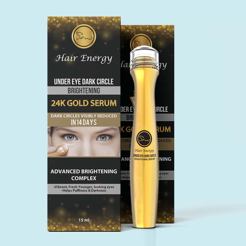Hair Energy 100 Organic Aloevera GelUnder Eye Dark Circle Brightening 24K Gold Serum 15Ml | Best Price in Pakistan original skincare product Pakistan