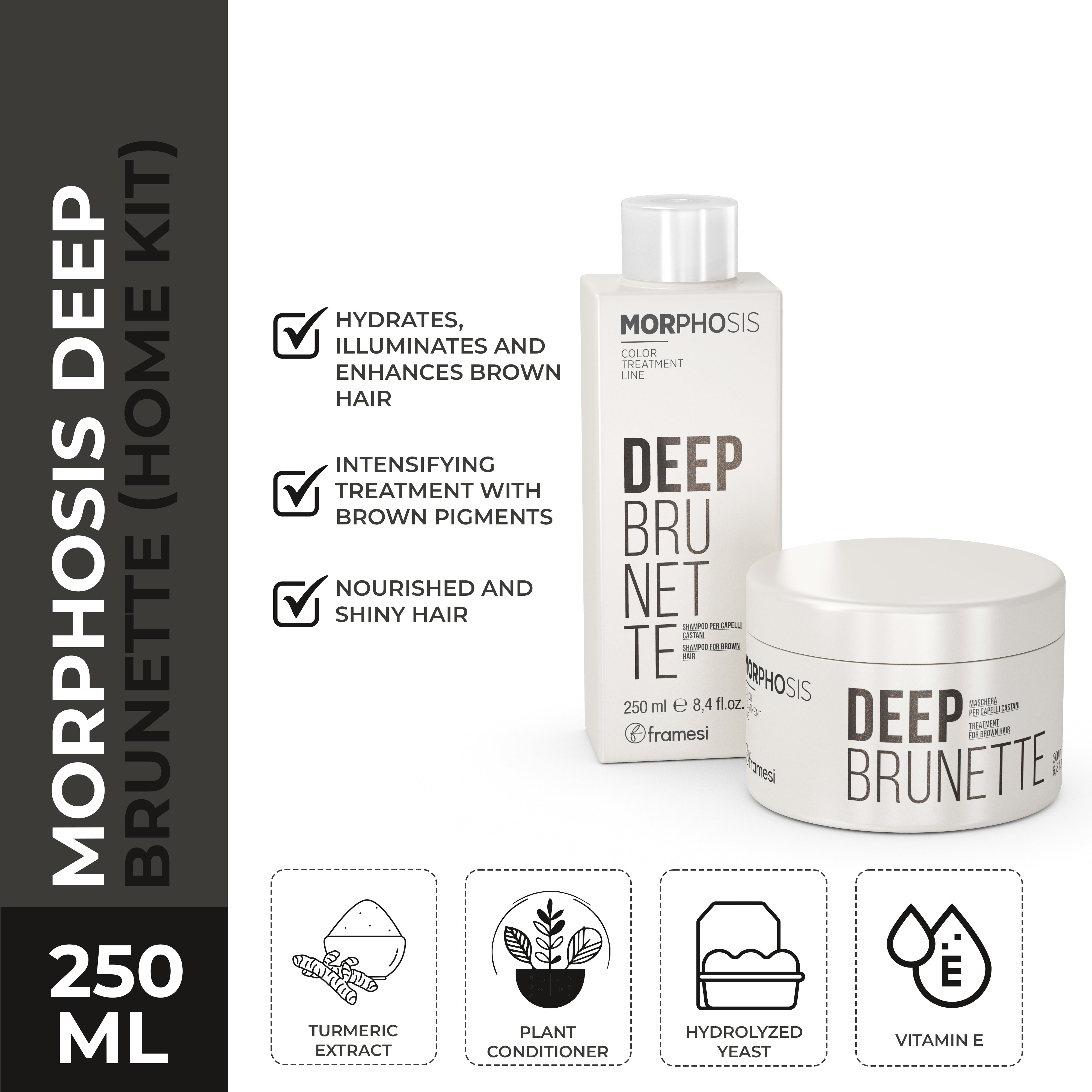 Framesi | Morphosis Deep Brunette (Home Kit) | Best Price in Pakistan original skincare product Pakistan مرکزی تصویر