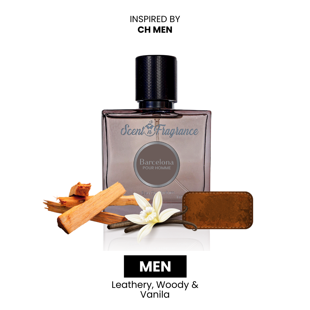 Barcelona Inspired By CH Men | Men | 50ml | Best Price in Pakistan original skincare product Pakistan مرکزی تصویر