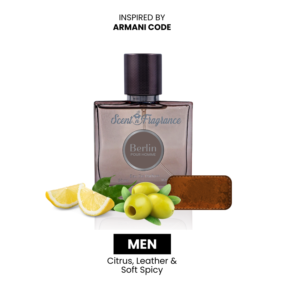 Berlin Inspired By Armani Code | Men | 50ml | Best Price in Pakistan original skincare product Pakistan مرکزی تصویر