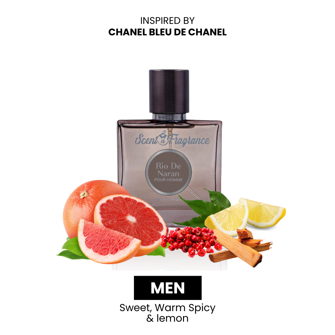 Rio De Naran Inspired By Bleu de Chanel | Men | 50ml | Best Price in Pakistan original skincare product Pakistan