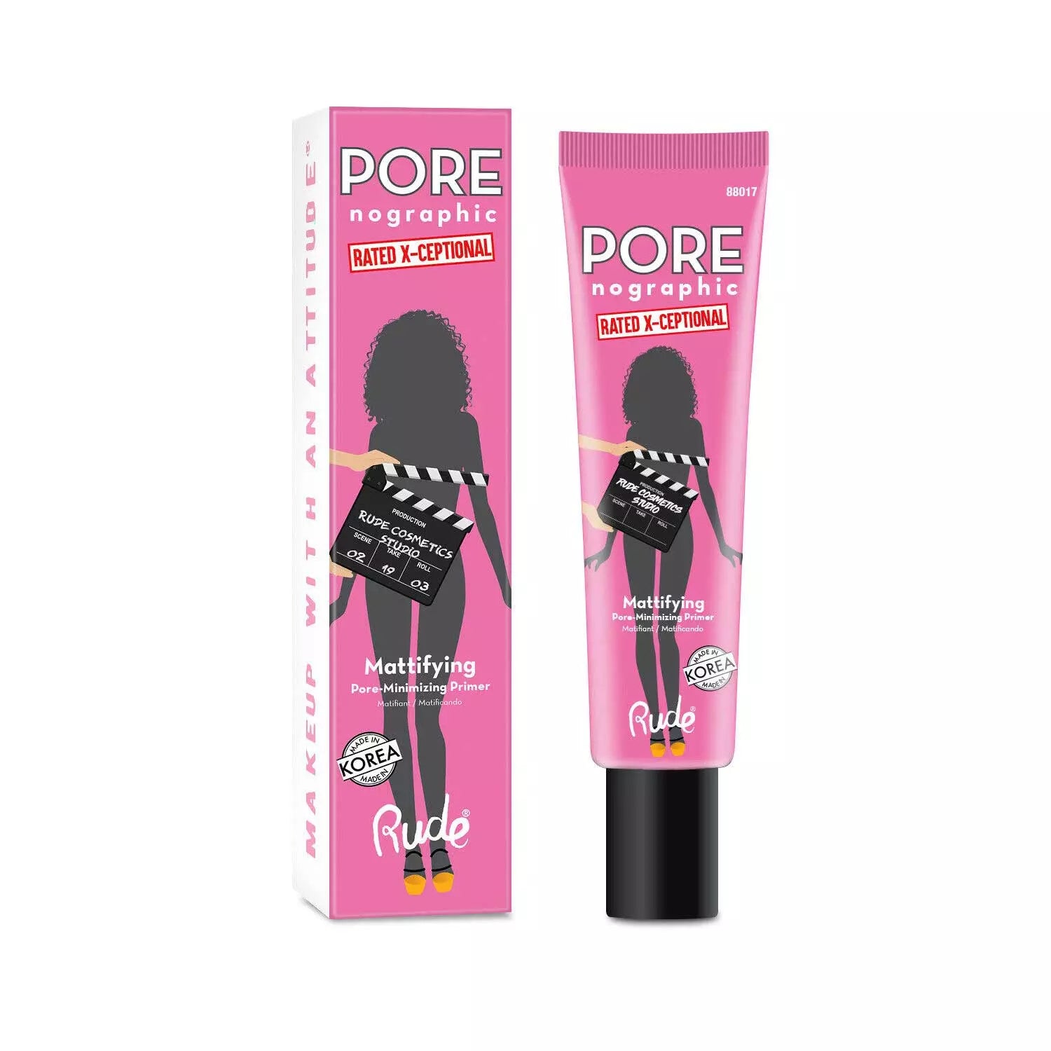 Rude Pore-nographic Pore-Minimizing Primer | Mattifying | Best Price in Pakistan original skincare product Pakistan