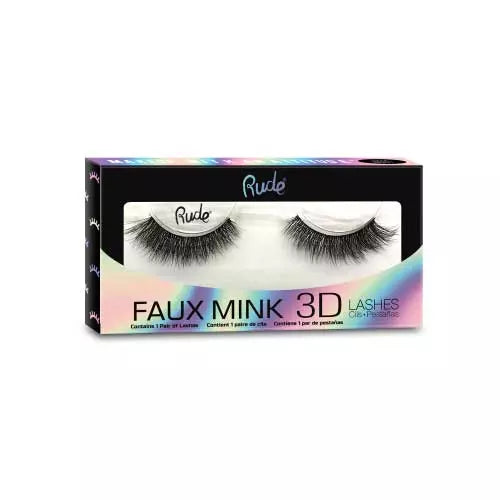 Rude Faux Mink 3D Lashes-Je Ne Se Quoi | Best Price in Pakistan original skincare product Pakistan