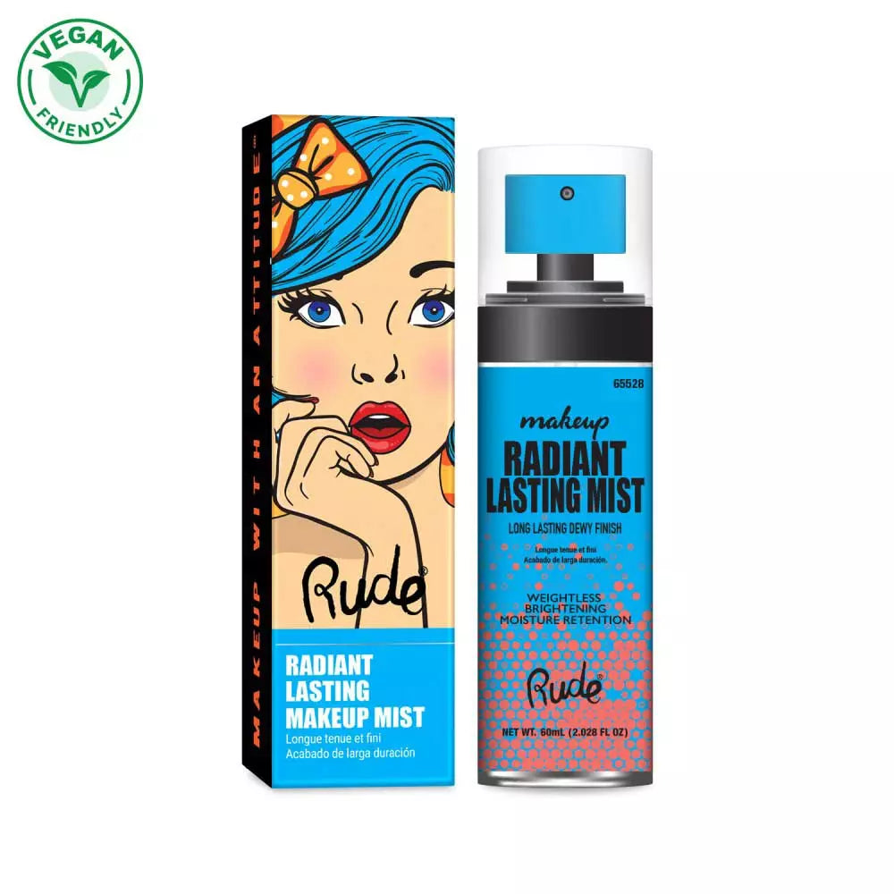Rude Radiant Lasting Makeup Mist | Best Price in Pakistan original skincare product Pakistan