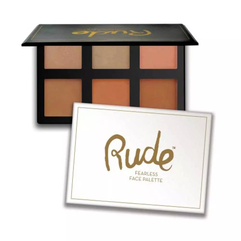 Rude Fearless Face Palette | Best Price in Pakistan original skincare product Pakistan