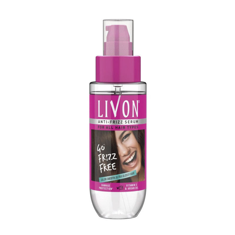 Livon Anti Frizz Serum for All Hair Types 50 ml | Best Price in Pakistan original skincare product Pakistan Main image