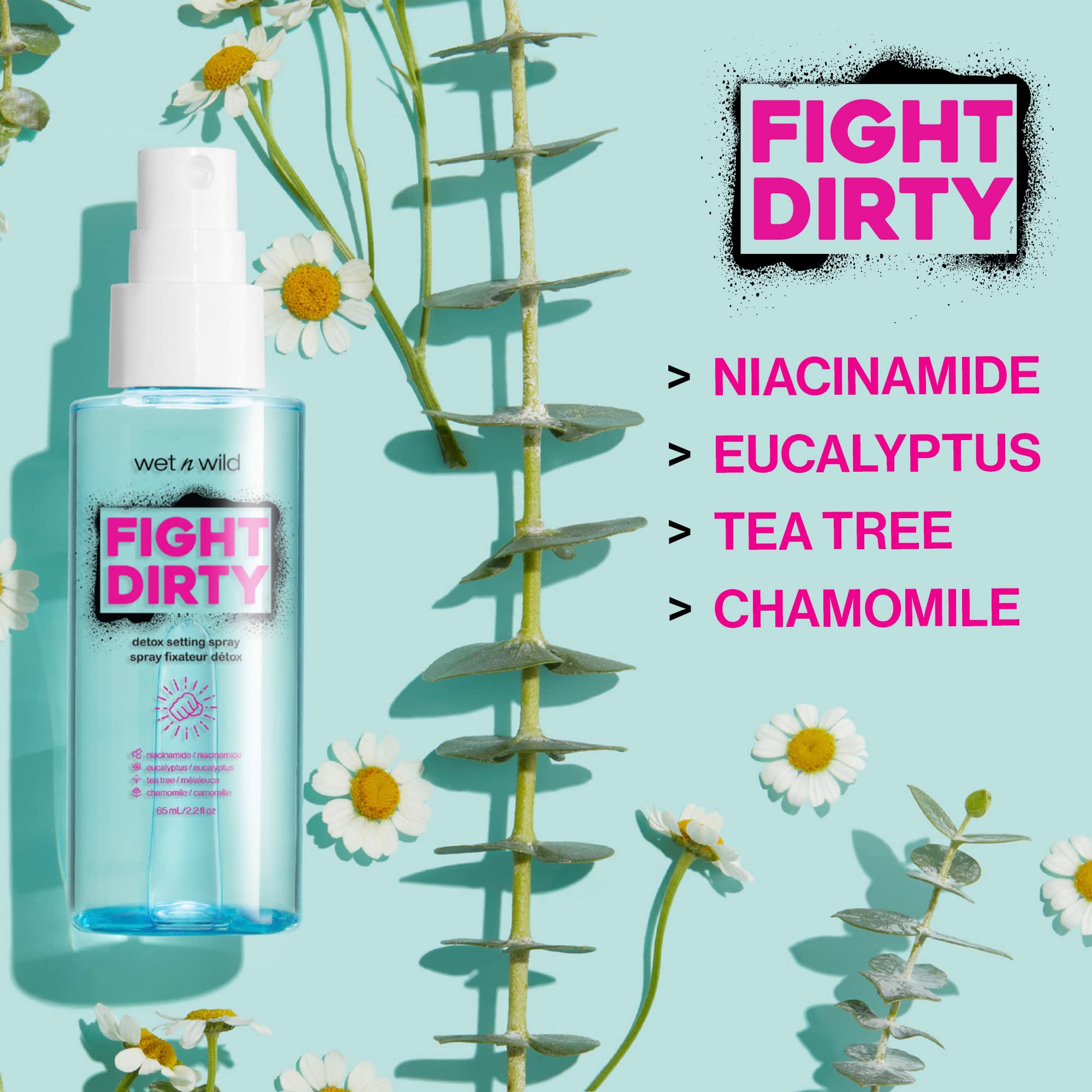Wet n Wild Fight Dirty Detox Setting Spray | Best Price in Pakistan original skincare product Pakistan