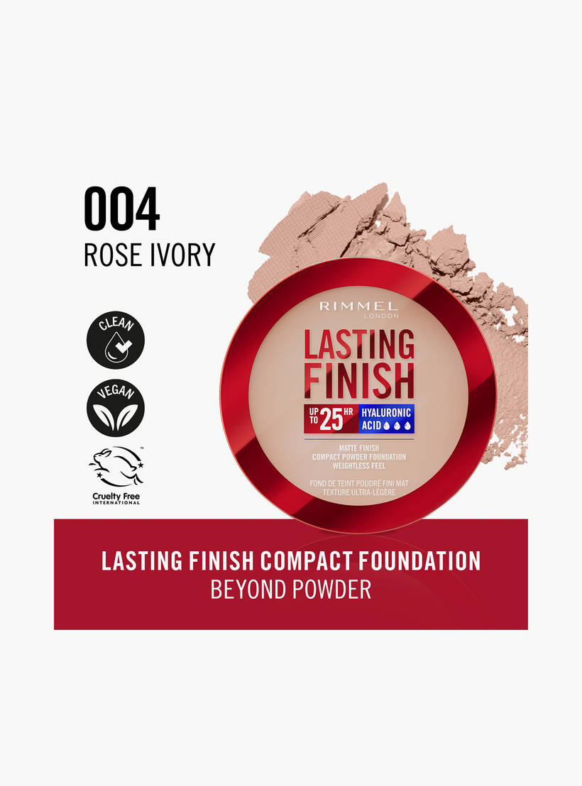 Rimmel London | Lasting Finish Compact Powder Foundation | 004 Rose Ivory | Best Price in Pakistan original skincare product Pakistan Main image
