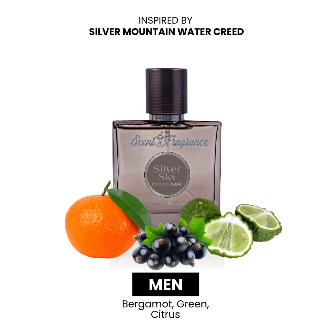 Silver Sky Inspired By | Silver Mountain Water Creed | Men | 50ml | Best Price in Pakistan original skincare product Pakistan Main image