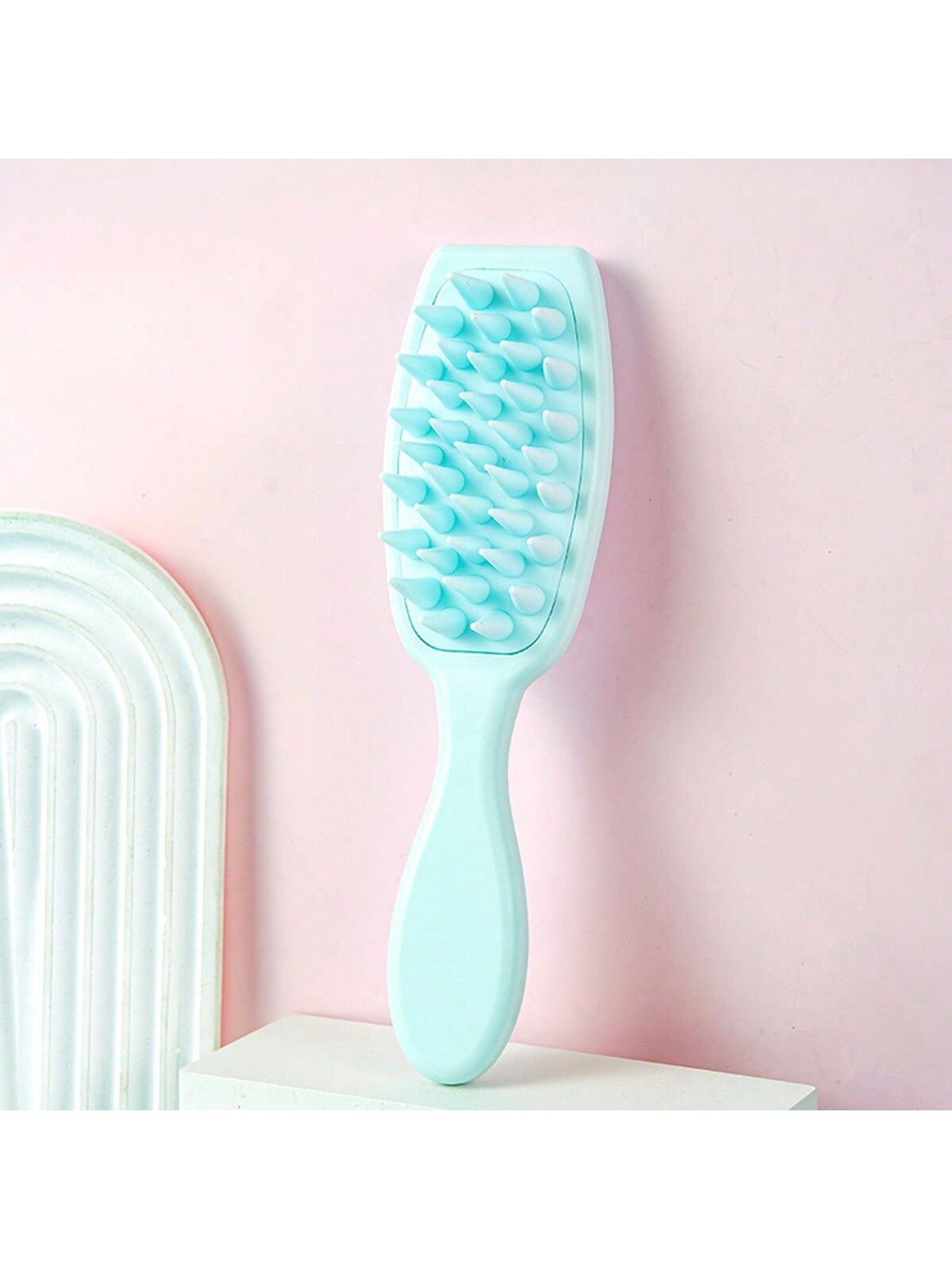 B&B Derma | Silicone Scalp Massager Shampoo Brush Â€â€œ Deep Clean & Relaxation Tool | Best Price in Pakistan original skincare product Pakistan Main image