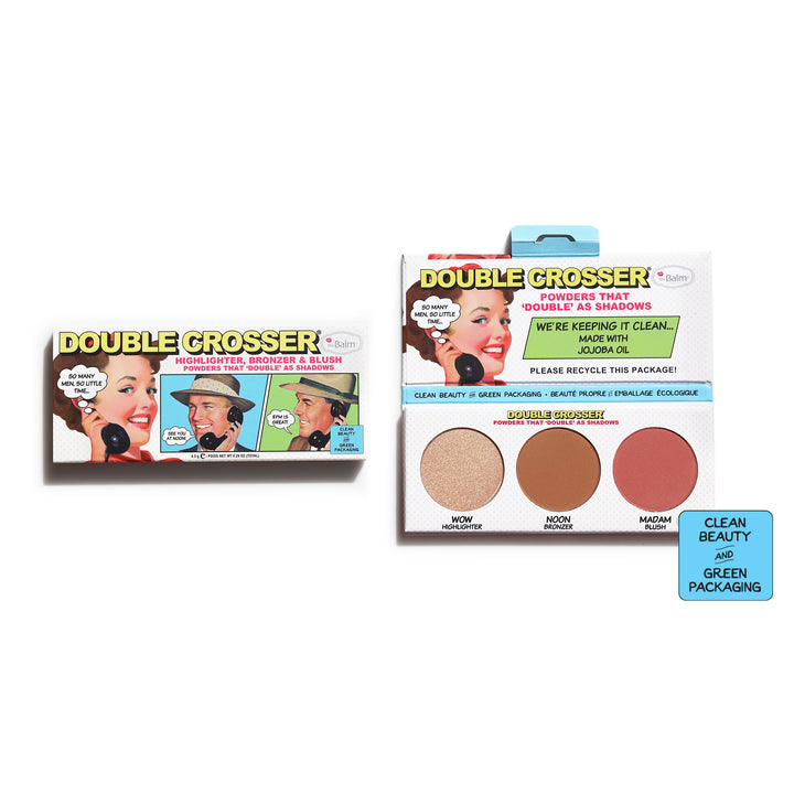 The Balm Double Crosser Palette | Best Price in Pakistan original skincare product Pakistan