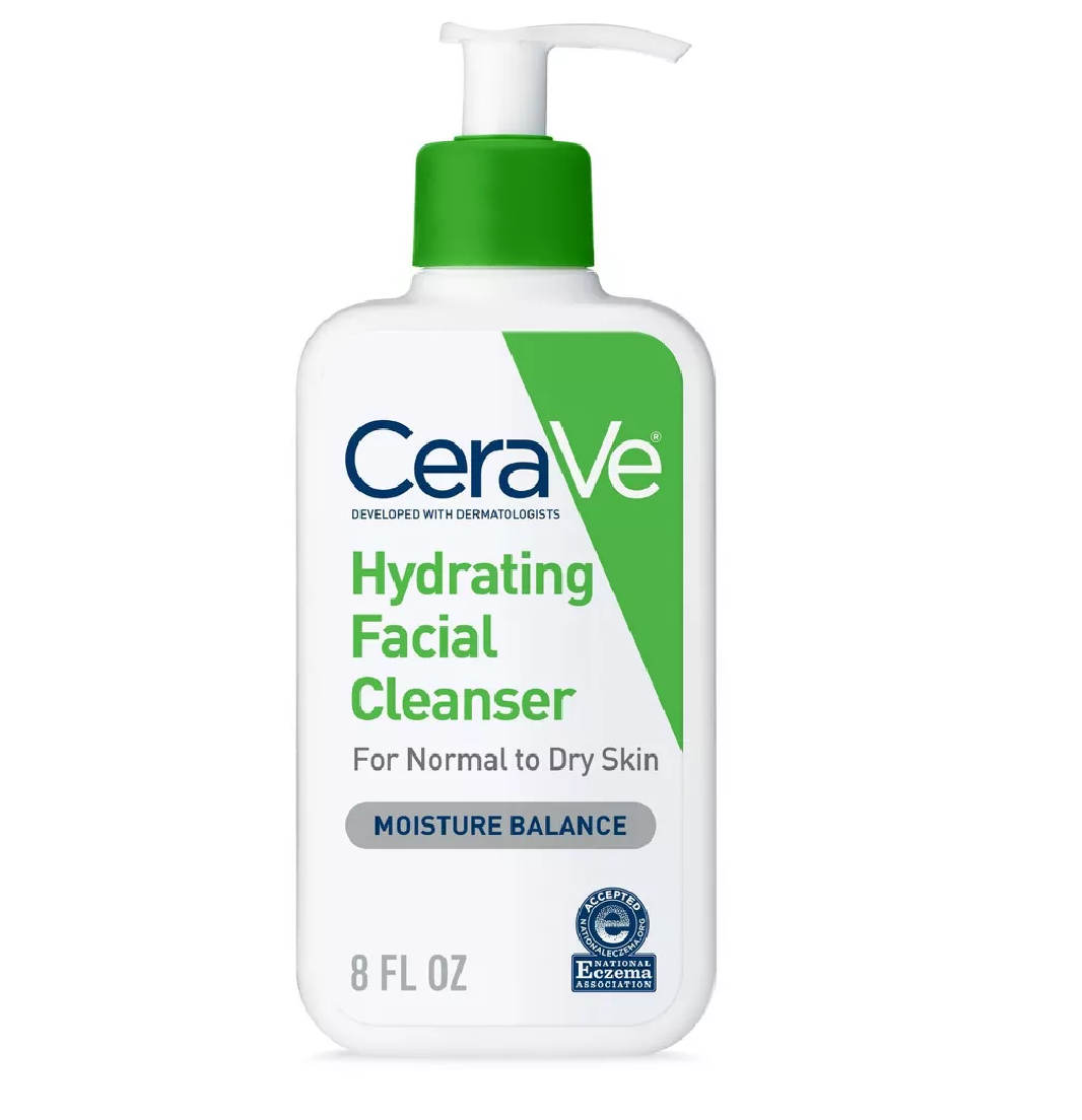 Cerave Hydrating Facial Cleanser Normal To Dry Skin 8Oz/237Ml | Best Price in Pakistan original skincare product Pakistan مرکزی تصویر