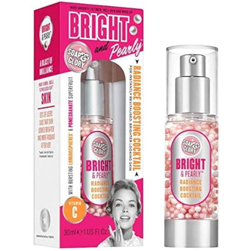 Soap & Glory Bright & Pearly Radiance Boosting Cocktail 30Ml | Best Price in Pakistan original skincare product Pakistan مرکزی تصویر