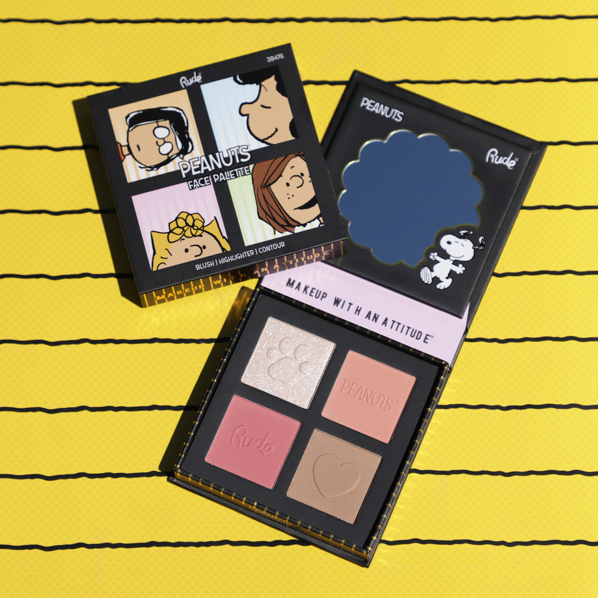 Rude Peanuts Face Palette | Best Price in Pakistan original skincare product Pakistan