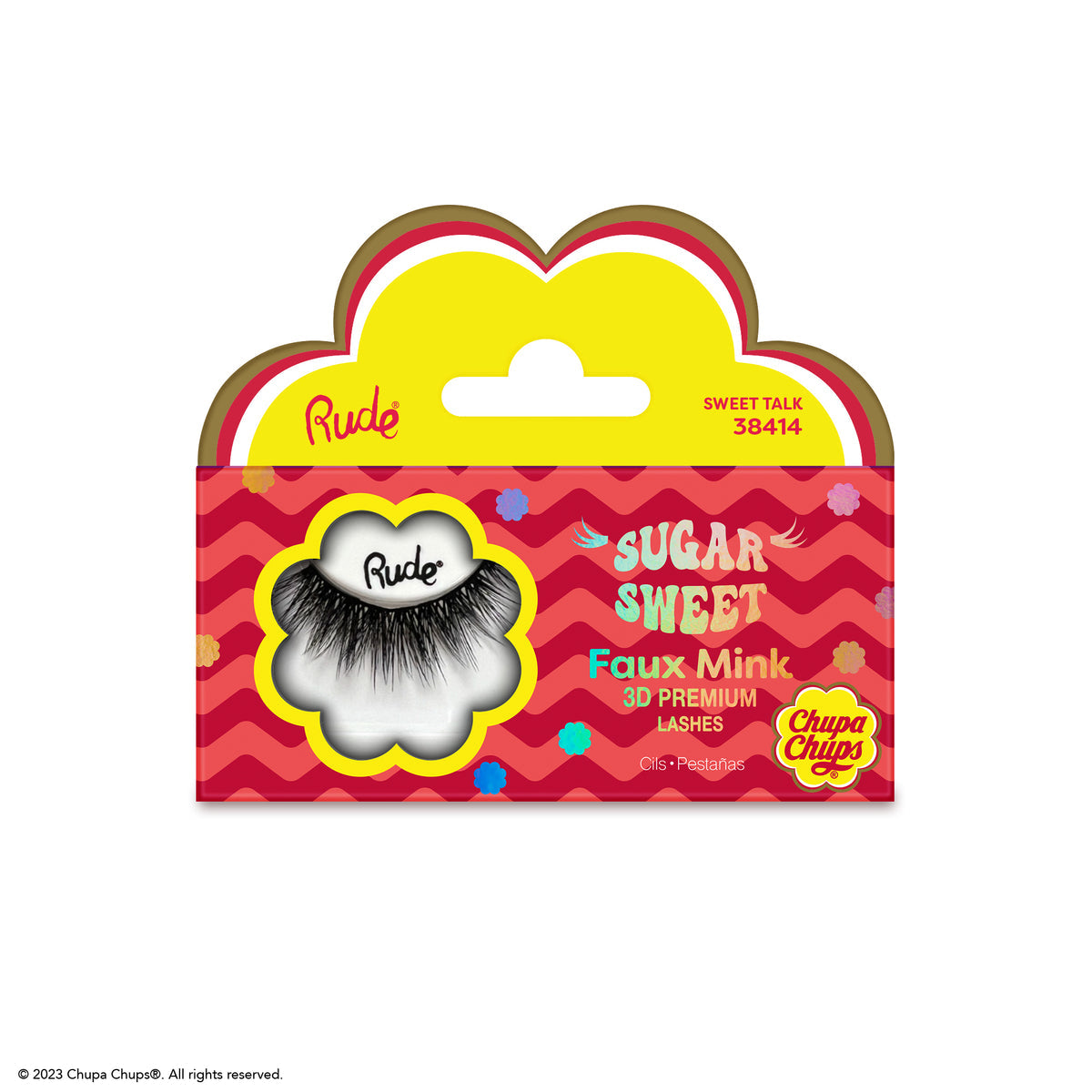 Rude Chupa Chups Sugar Sweet Faux Mink Lashes | Best Price in Pakistan original skincare product Pakistan Main image