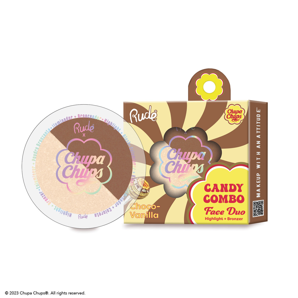Rude Chupa Chups Candy Combo Face Duo | Best Price in Pakistan original skincare product Pakistan