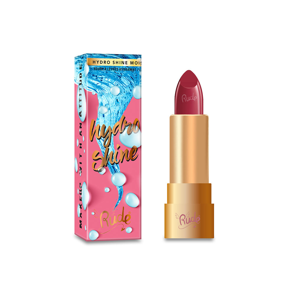 Rude Hydro Shine Moisturizing Lipstick | Best Price in Pakistan original skincare product Pakistan