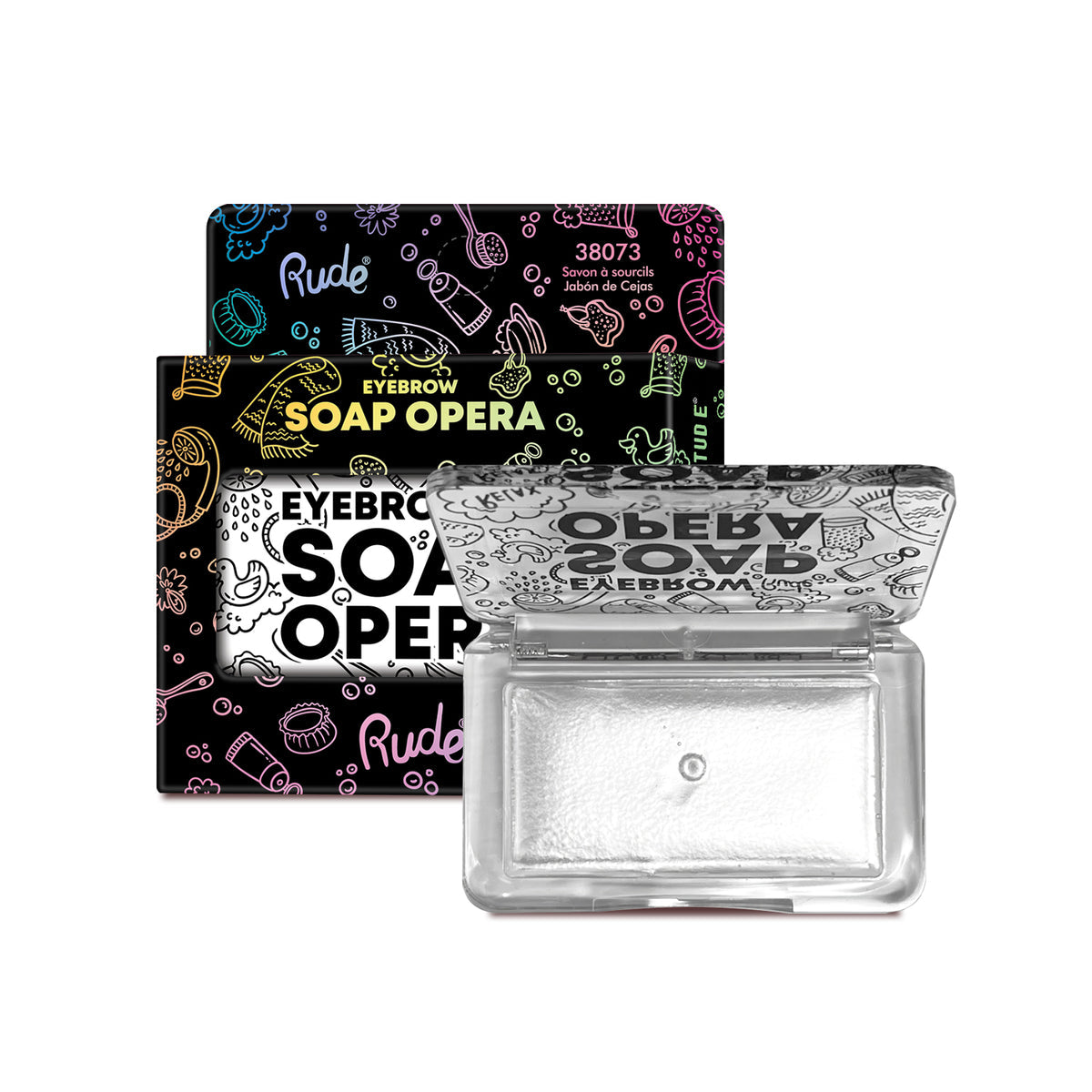 Rude Eyebrow Soap Opera | Best Price in Pakistan original skincare product Pakistan Main image