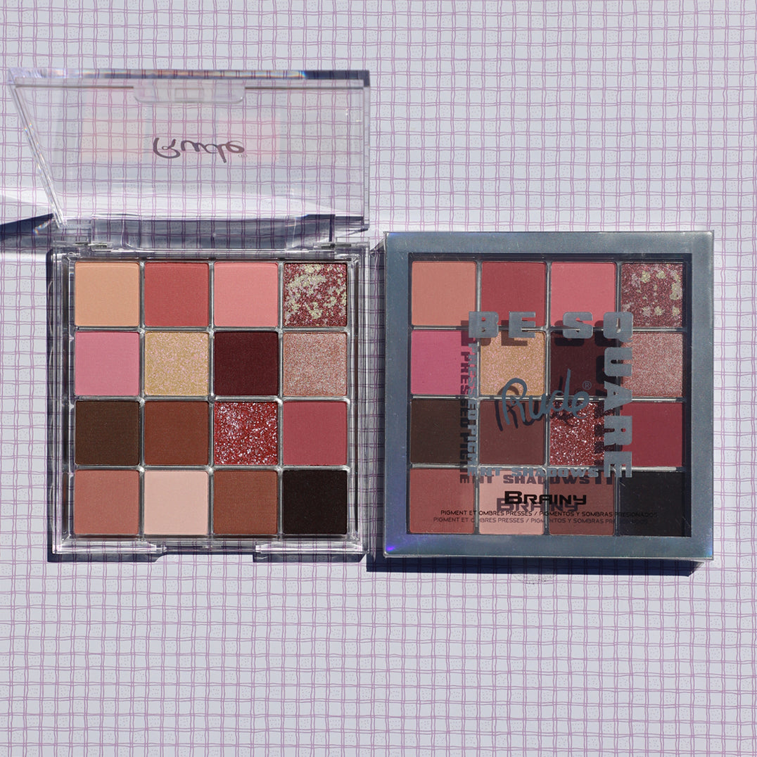 Rude Be Square Pressed Pigments & Shadows Palette | Best Price in Pakistan original skincare product Pakistan Main image