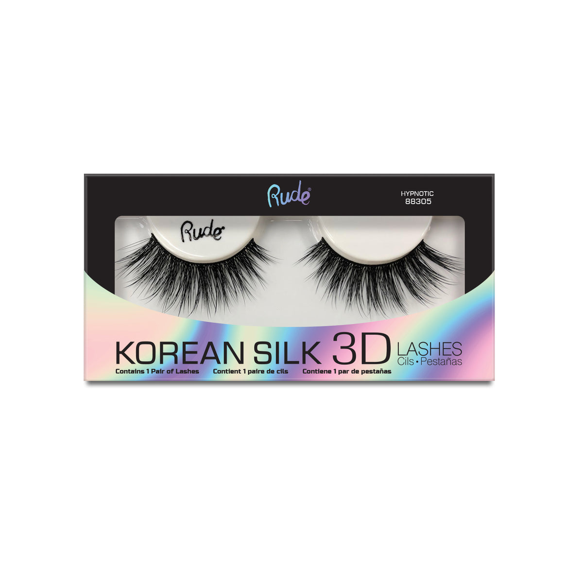 Rude Lush | Korean Silk 3D Lashes | Best Price in Pakistan original skincare product Pakistan Main image