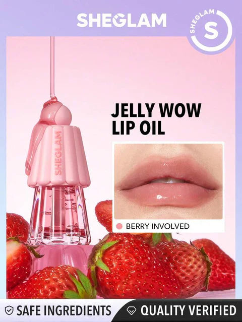 Sheglam Jelly Wow Hydrating Lip Oil 5Gm | Best Price in Pakistan original skincare product Pakistan مرکزی تصویر