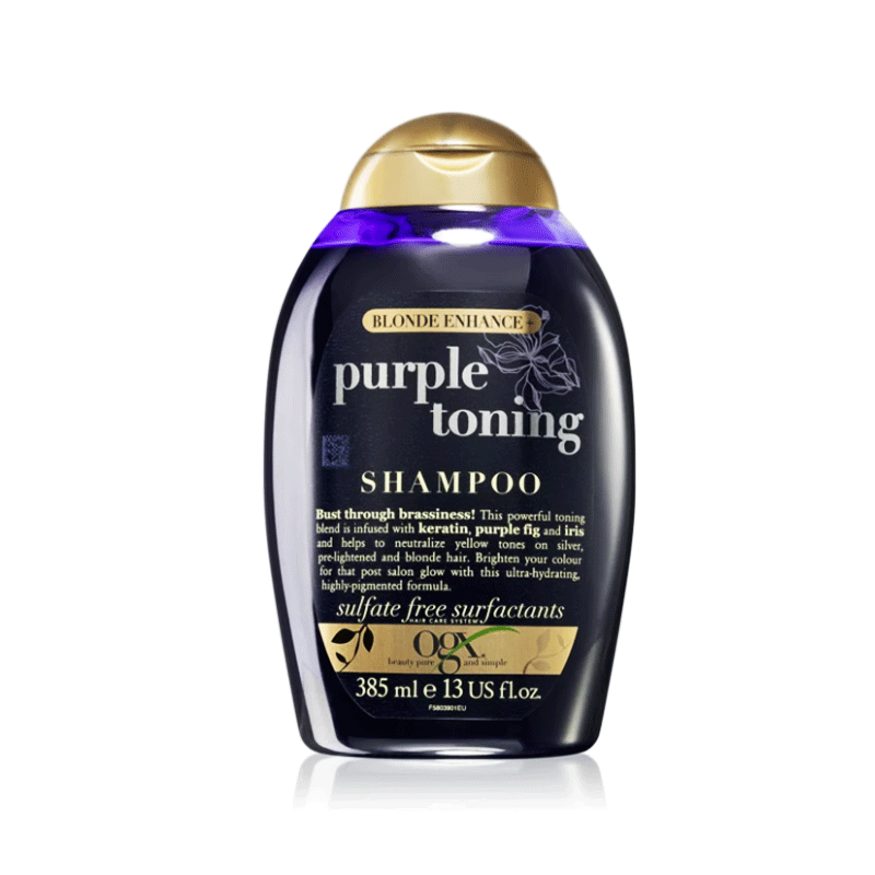 OGX Blonde Enhance + Purple Toning Shampoo | 385ml | Best Price in Pakistan original skincare product Pakistan