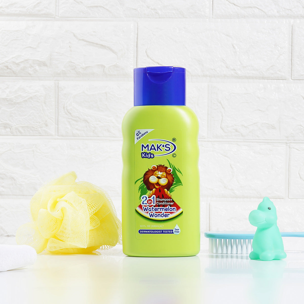 Mak's | Kids 2in1 Watermelon Wonder Shampoo + Conditioner | 300ml | Best Price in Pakistan original skincare product Pakistan