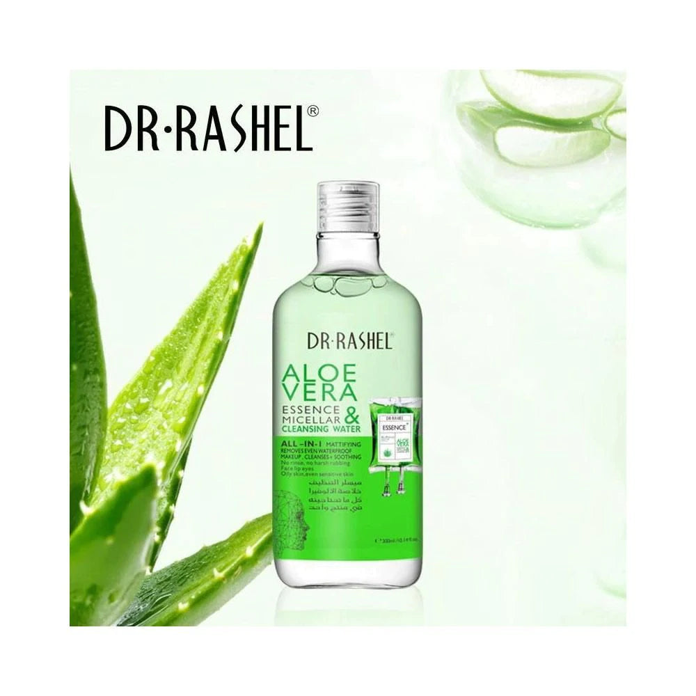 Dr Rashel- Aloe Vera Essence Micellar & Cleansing Water, 350Ml | Best Price in Pakistan original skincare product Pakistan Main image