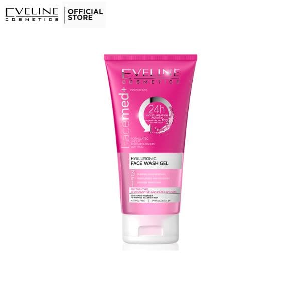Eveline Facemed+Hyaluronic Face Wash Gel | 150ml | Best Price in Pakistan original skincare product Pakistan Main image