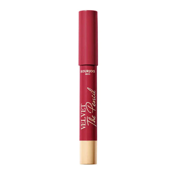 Bourjois | Lipstick And Lip Liner 2 In 1 Velvet The Pencil | 08 | Best Price in Pakistan original skincare product Pakistan مرکزی تصویر