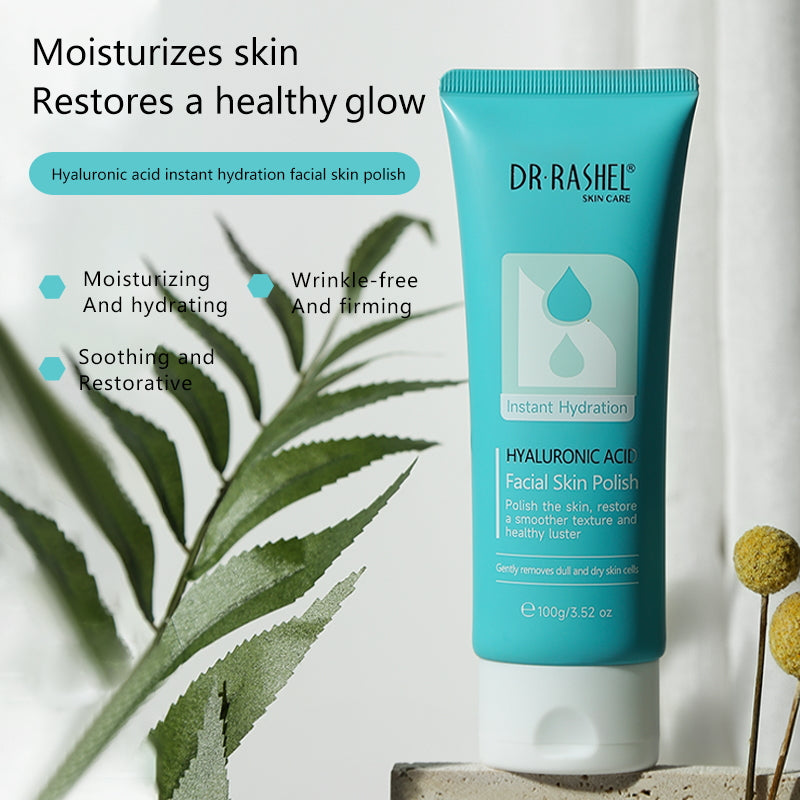 Dr Rashel | Hyaluronic Acid Instant Hydration Facial  Skin Polish | 100g | Best Price in Pakistan original skincare product Pakistan Main image