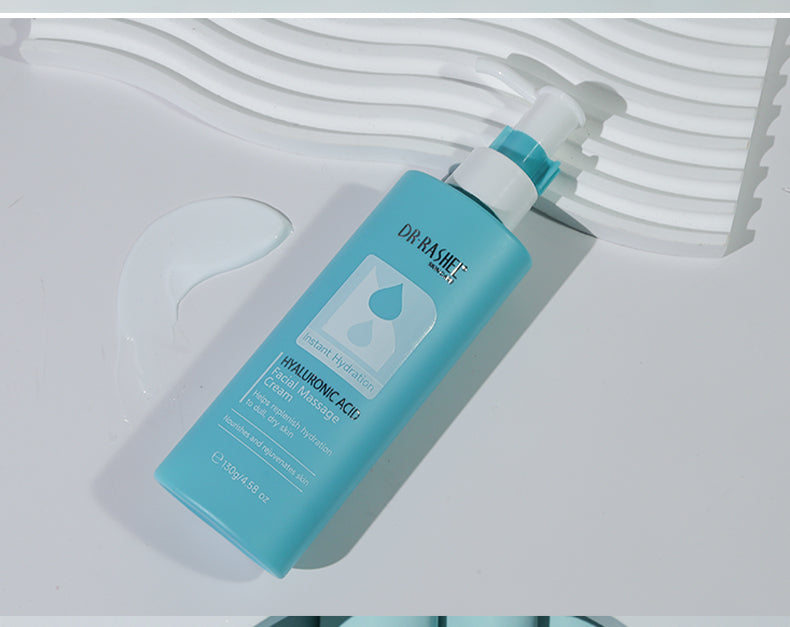 Dr Rashel | Hyaluronic Acid Instant Hydration Facial  Massage Cream -130g | Best Price in Pakistan original skincare product Pakistan
