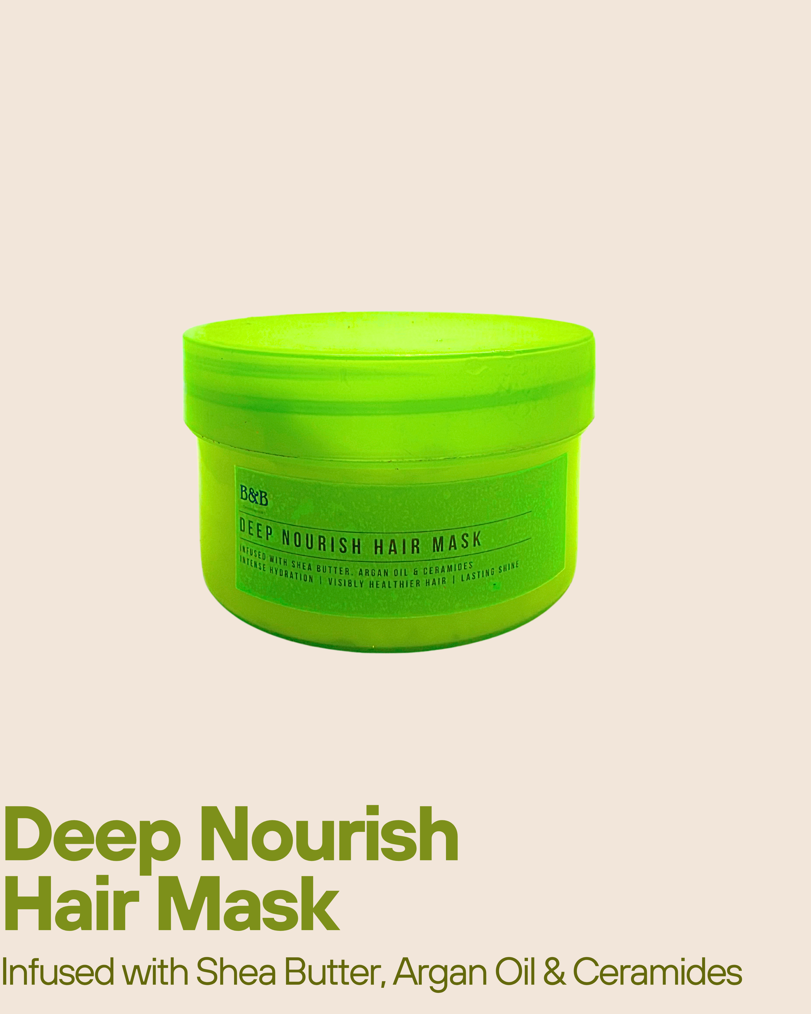 B&B Derma | Deep Nourish Hair Mask | Best Price in Pakistan original skincare product Pakistan Main image