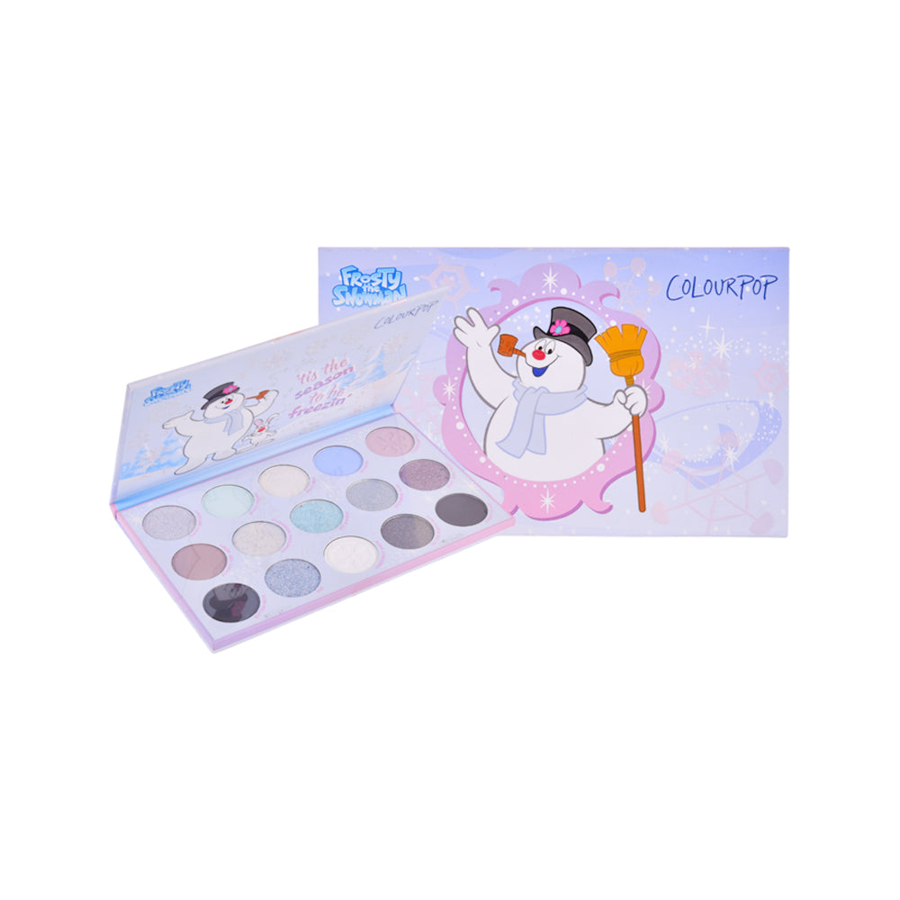 COLOURPOP FROSTY THE SNOWMAN 15PC EYESHADOW PALETTE 16.5G | Best Price in Pakistan original skincare product Pakistan