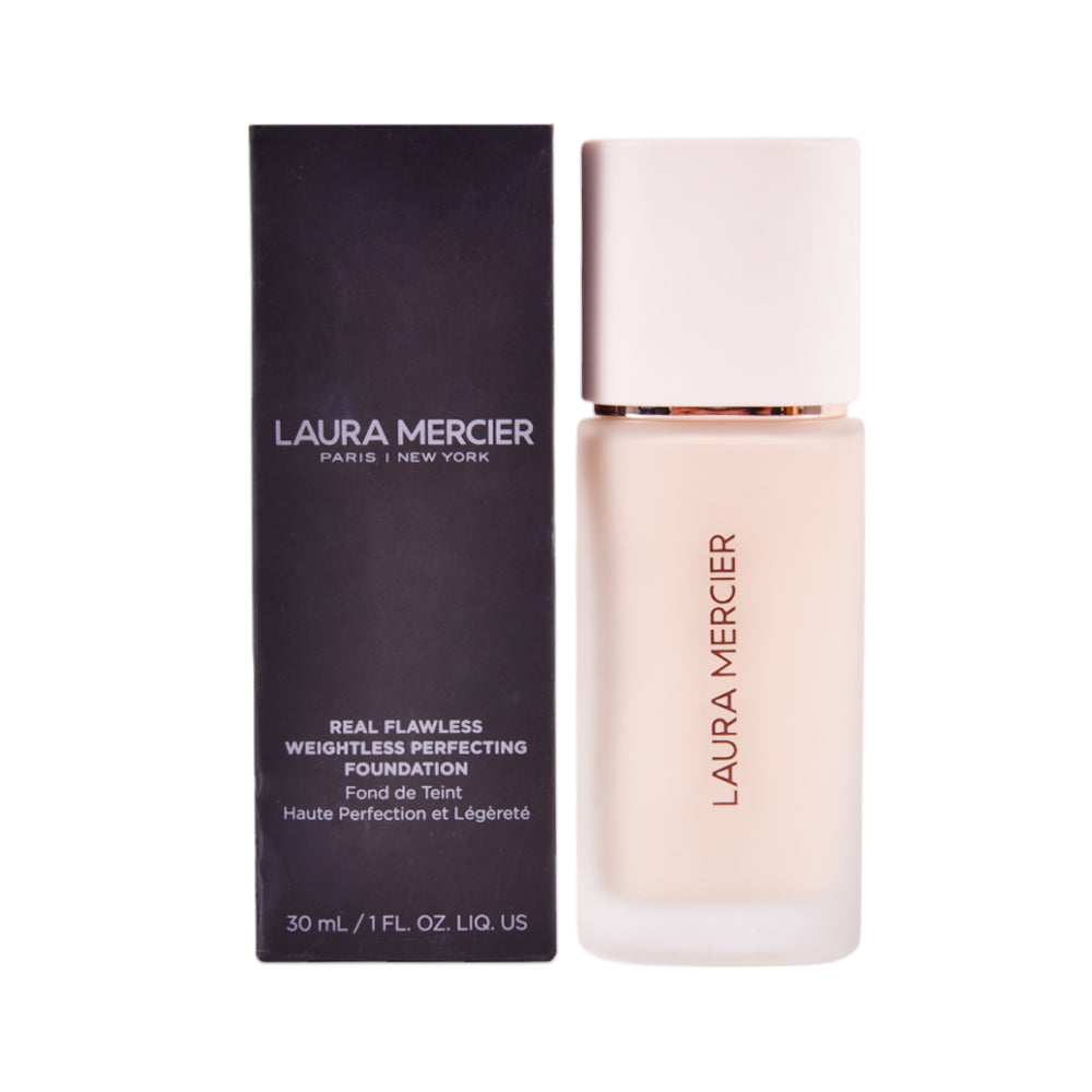 LAURA MERCIER REAL FLAWLESS WEIGHTLESS FOUNDATION ON1 SILK | Best Price in Pakistan original skincare product Pakistan