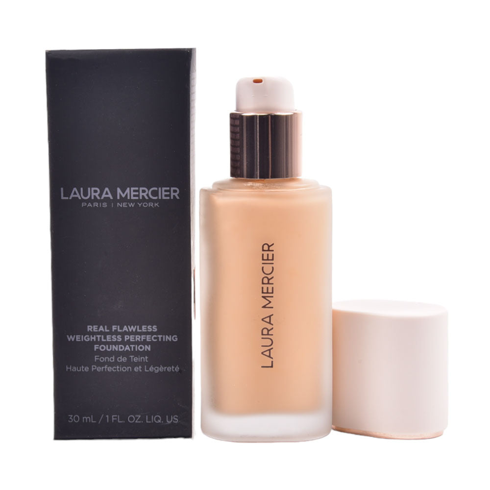 LAURA MERCIER REAL FLAWLESS WEIGHTLESS FOUNDATION 2N1 CASHEW | Best Price in Pakistan original skincare product Pakistan