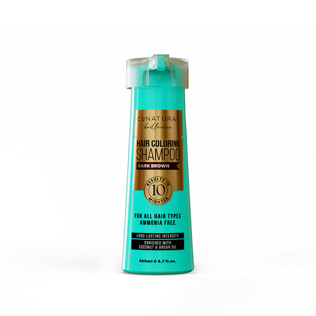 Conatural | Hair Coloring Shampoo | Dark Brown | Best Price in Pakistan original skincare product Pakistan Main image