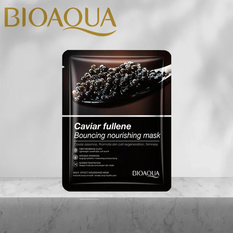 Bioaqua | Caviar Fullene Bouncing Nourishing Mask 25G | 1 PC | Best Price in Pakistan original skincare product Pakistan