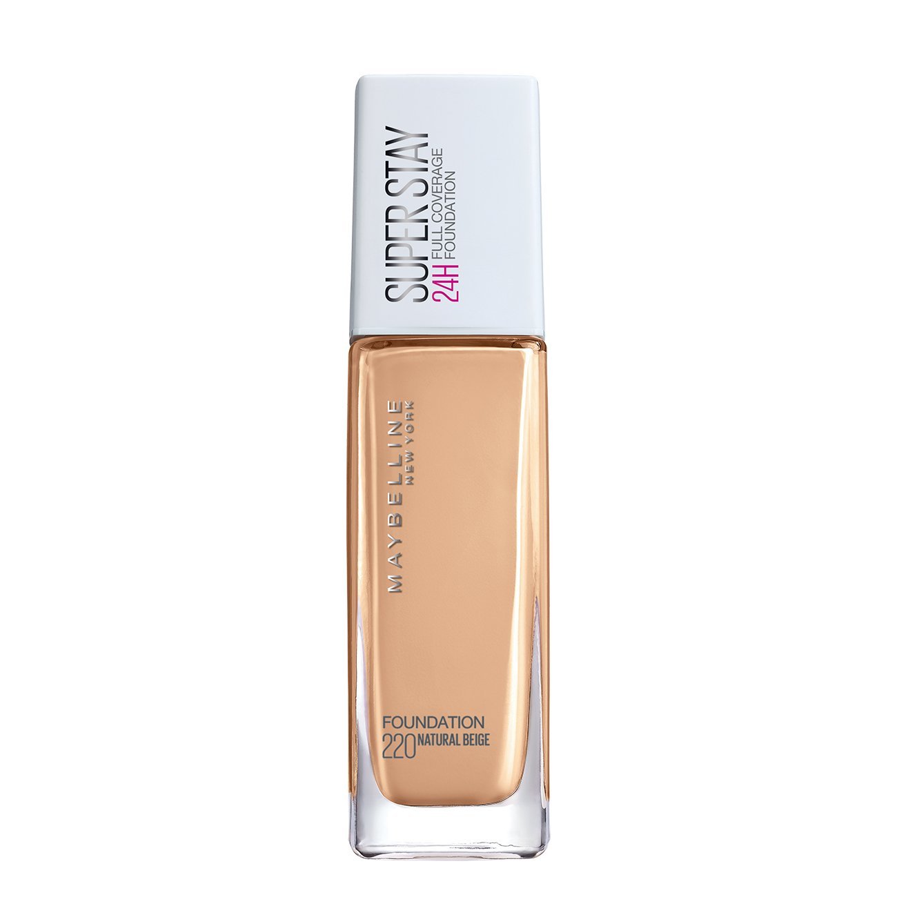 Maybelline New York- Superstay 24H Full Coverage Liquid Foundation | 220 Natural Beige | Best Price in Pakistan original skincare product Pakistan