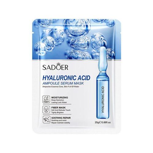 Sadoer Hyaluronic Acid Ampoule Serum Facial Mask 25G | Best Price in Pakistan original skincare product Pakistan Main image