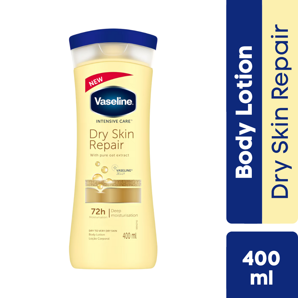 Vaseline Intensive Care Dry Skin Repair Lotion | 400ml | Best Price in Pakistan original skincare product Pakistan مرکزی تصویر