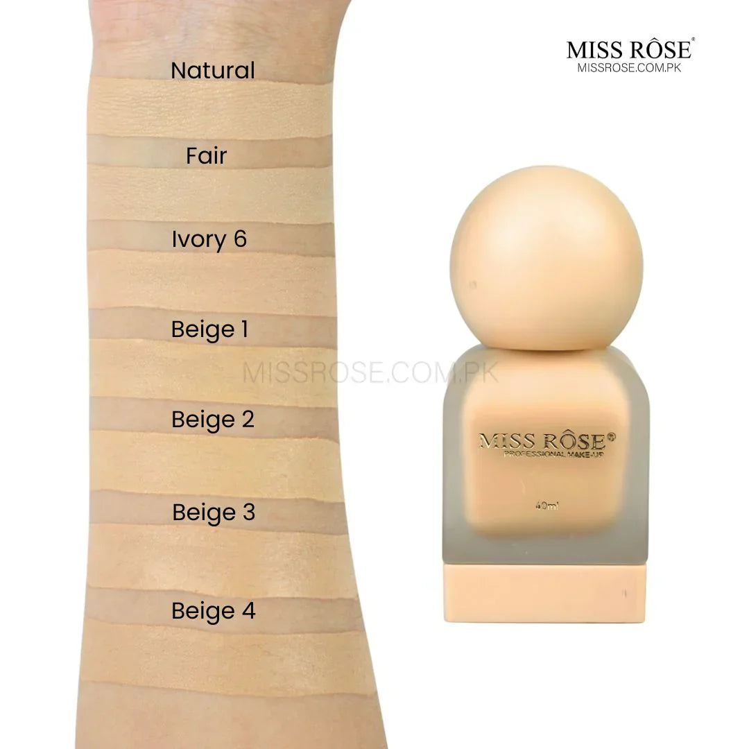Miss Rose Perfect Fitting Skin Silky Foundation | Best Price in Pakistan original skincare product Pakistan
