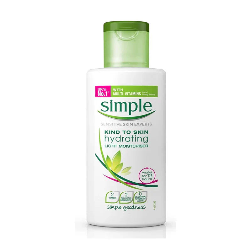 Simple Hydrating Light Moisturiser Kind To Skin 125Ml | Best Price in Pakistan original skincare product Pakistan مرکزی تصویر