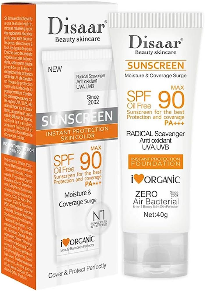 Disaar Sunscreen Instant Protection Skin Color Spf90 Pa+++ | Best Price in Pakistan original skincare product Pakistan Main image