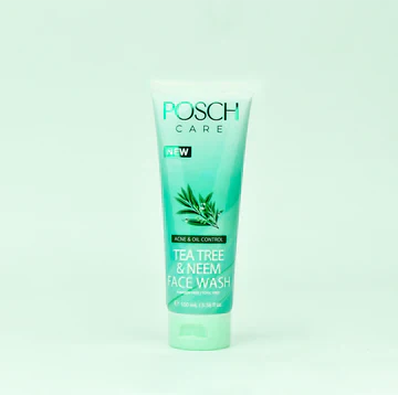 Posch | Tea Tree & Neem Face Wash 100Ml | Best Price in Pakistan original skincare product Pakistan