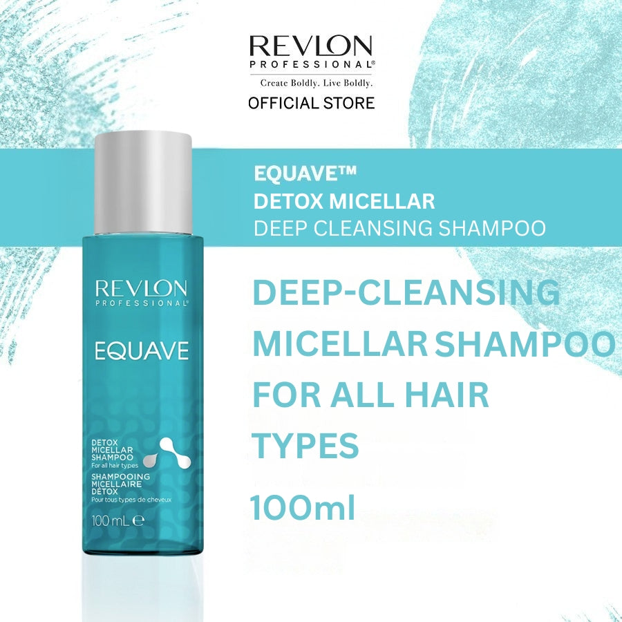 Revlon Professional | EQUAVE Deep Cleansing Detox Micellar Shampoo 100ml | Best Price in Pakistan original skincare product Pakistan Main image